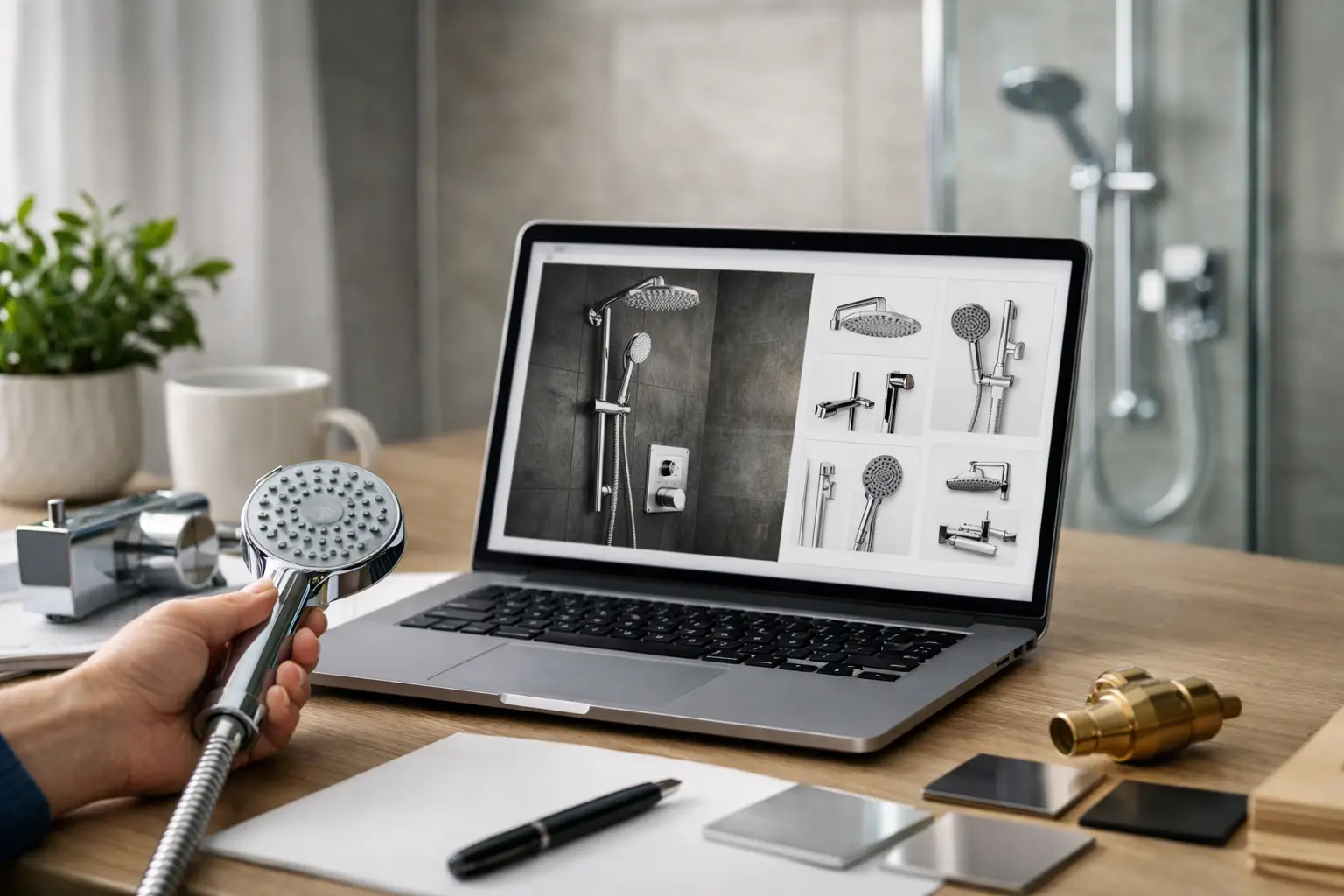 Buying Custom Shower Fixtures Online