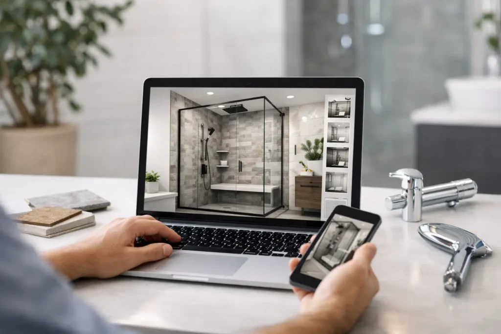Design Your Shower Online Without the Hassle