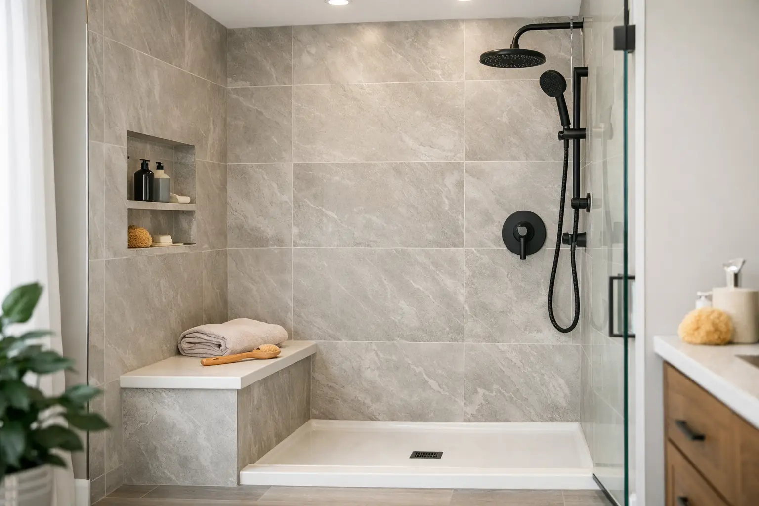Low Maintenance Shower Remodel That Lasts