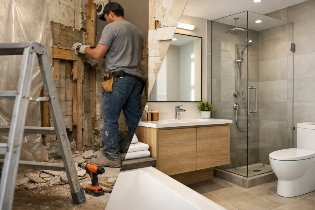 Fast Bathroom Remodel Process, Explained