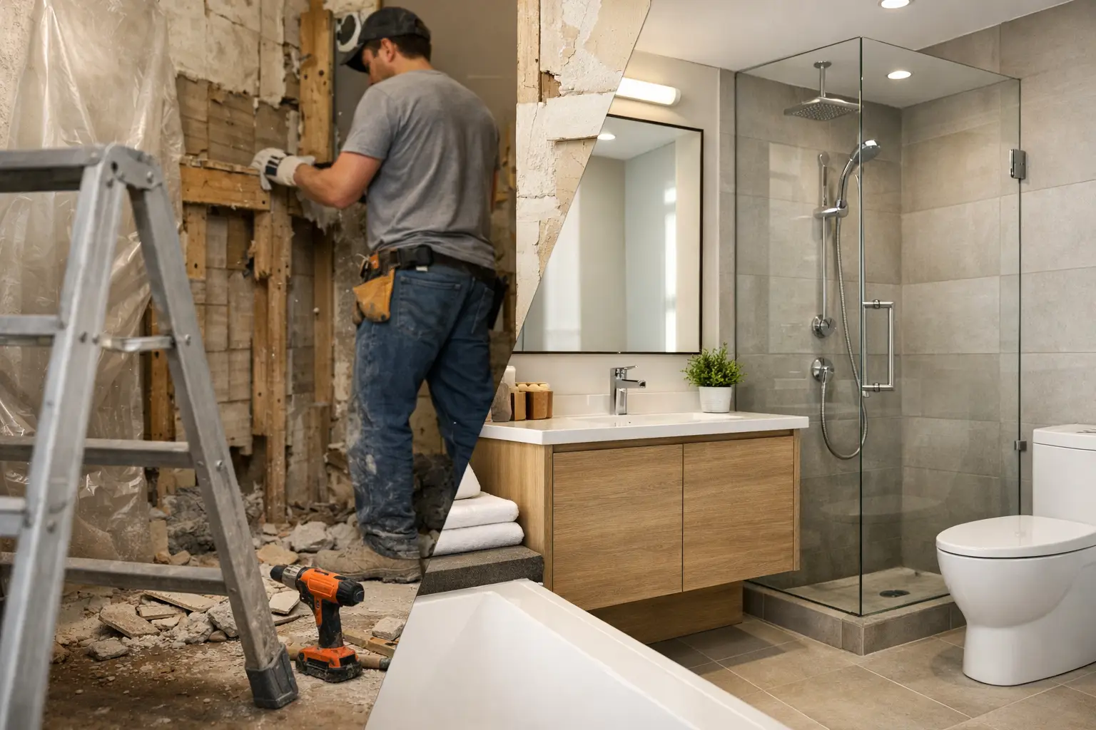Fast Bathroom Remodel Process, Explained