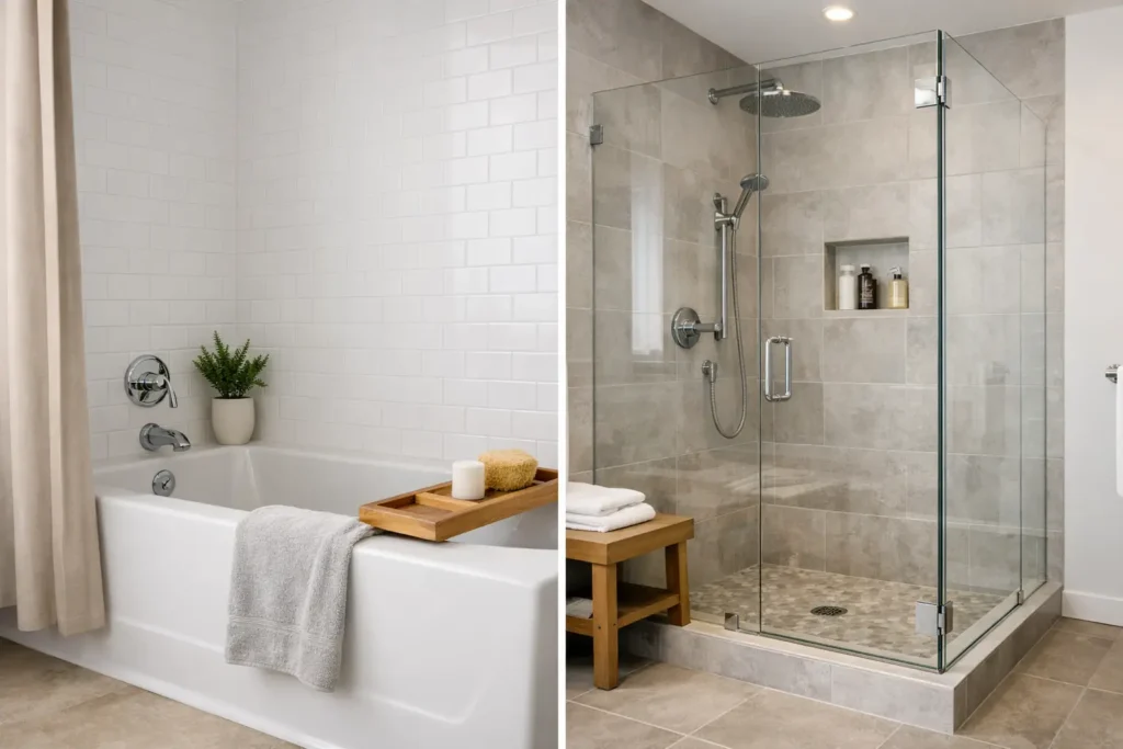 Is a Tub to Shower Conversion Worth It?