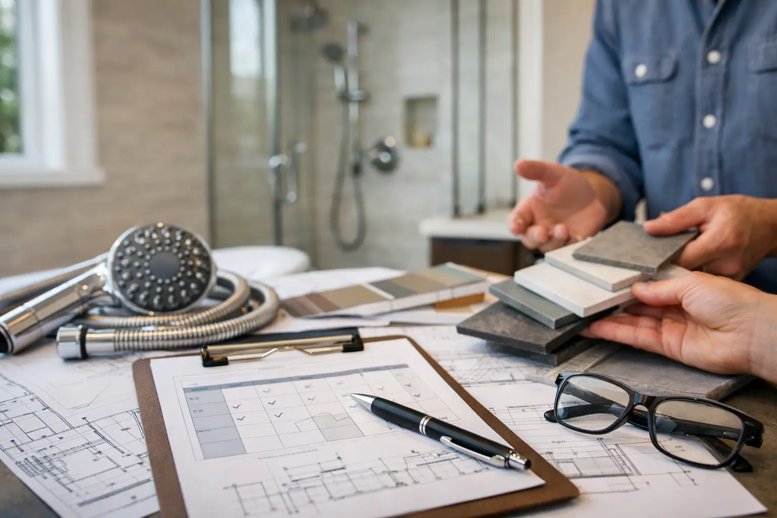 Shower Remodel Scheduling Process, Explained