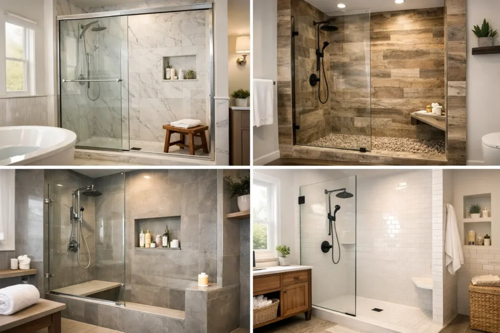 9 Tub to Shower Conversion Examples