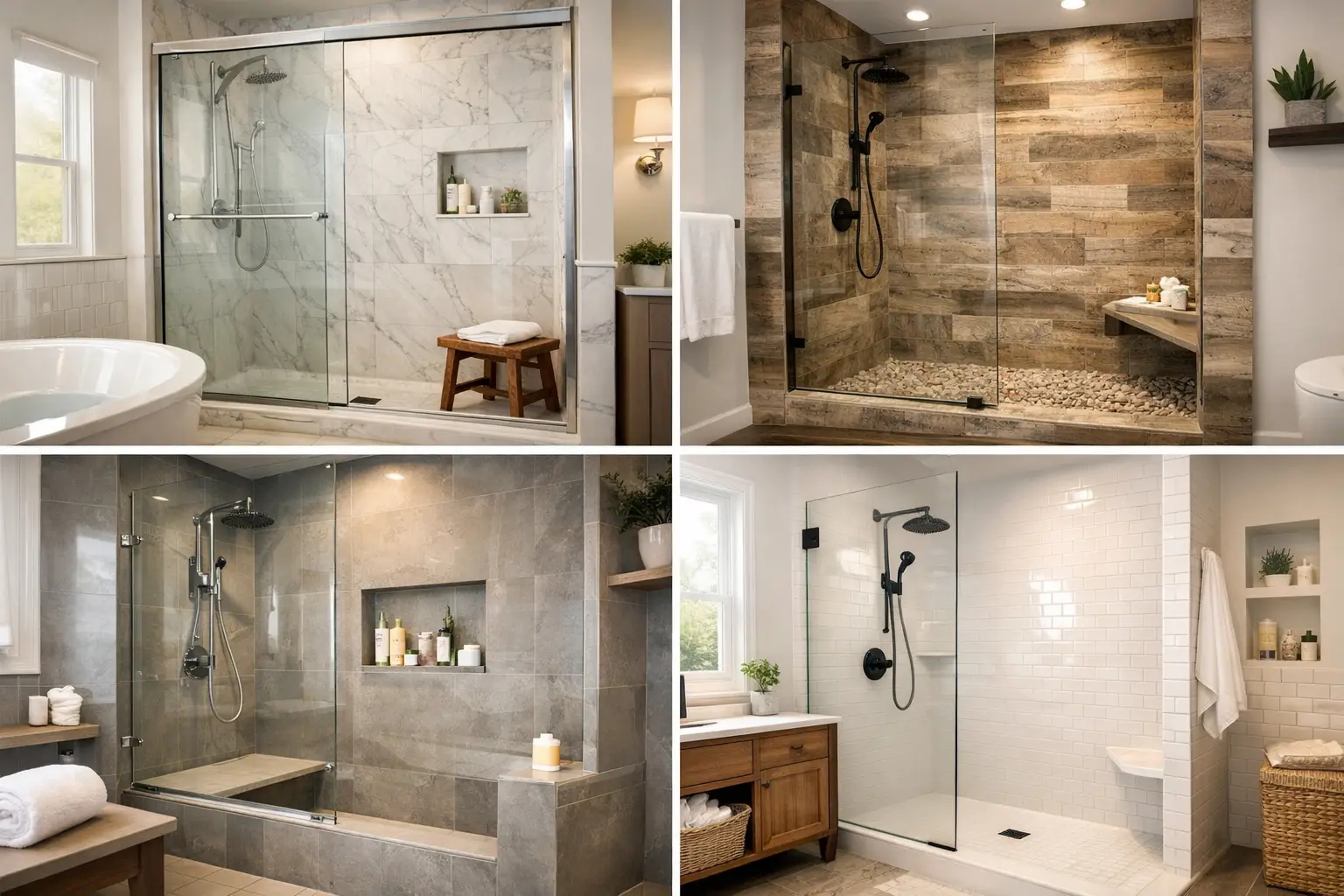 9 Tub to Shower Conversion Examples