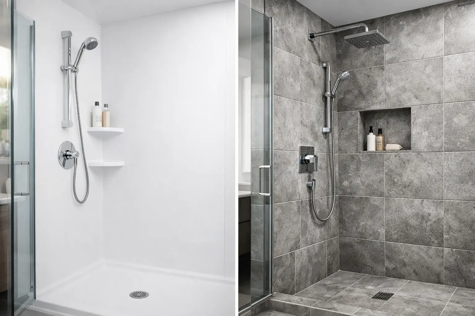 Acrylic Shower Walls vs Tile: Which Wins?