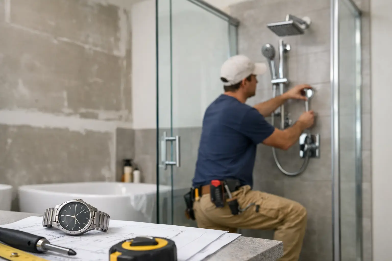How Long Shower Installation Takes