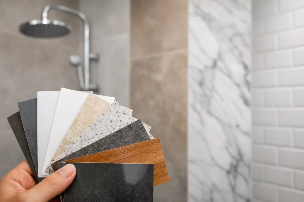 How to Compare Shower Wall Materials