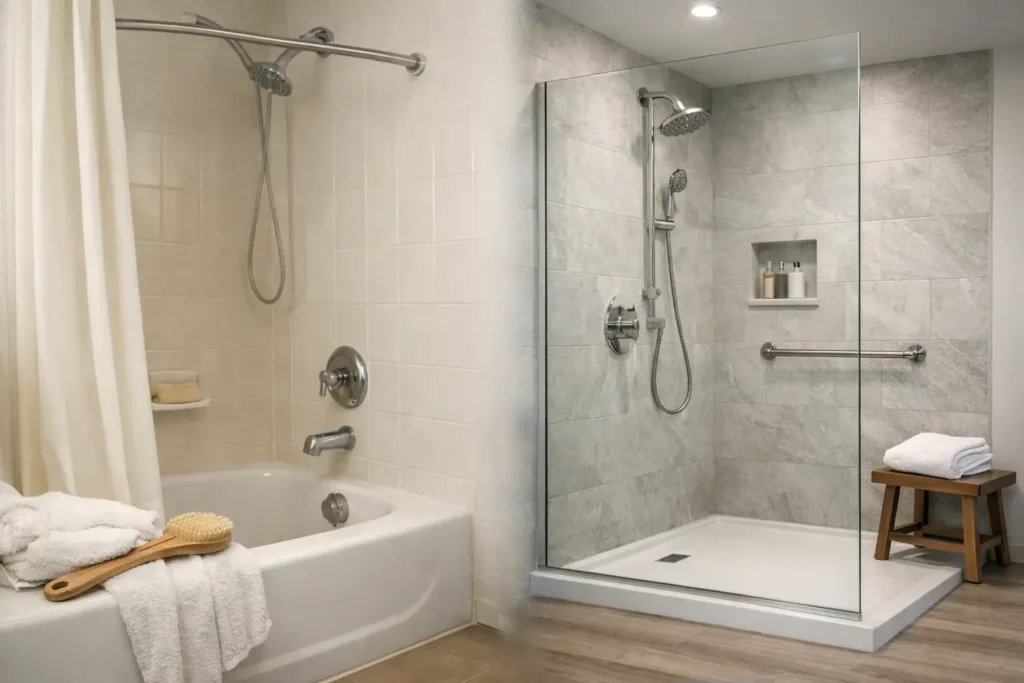 Akron Tub to Shower Conversion: What It Really Costs