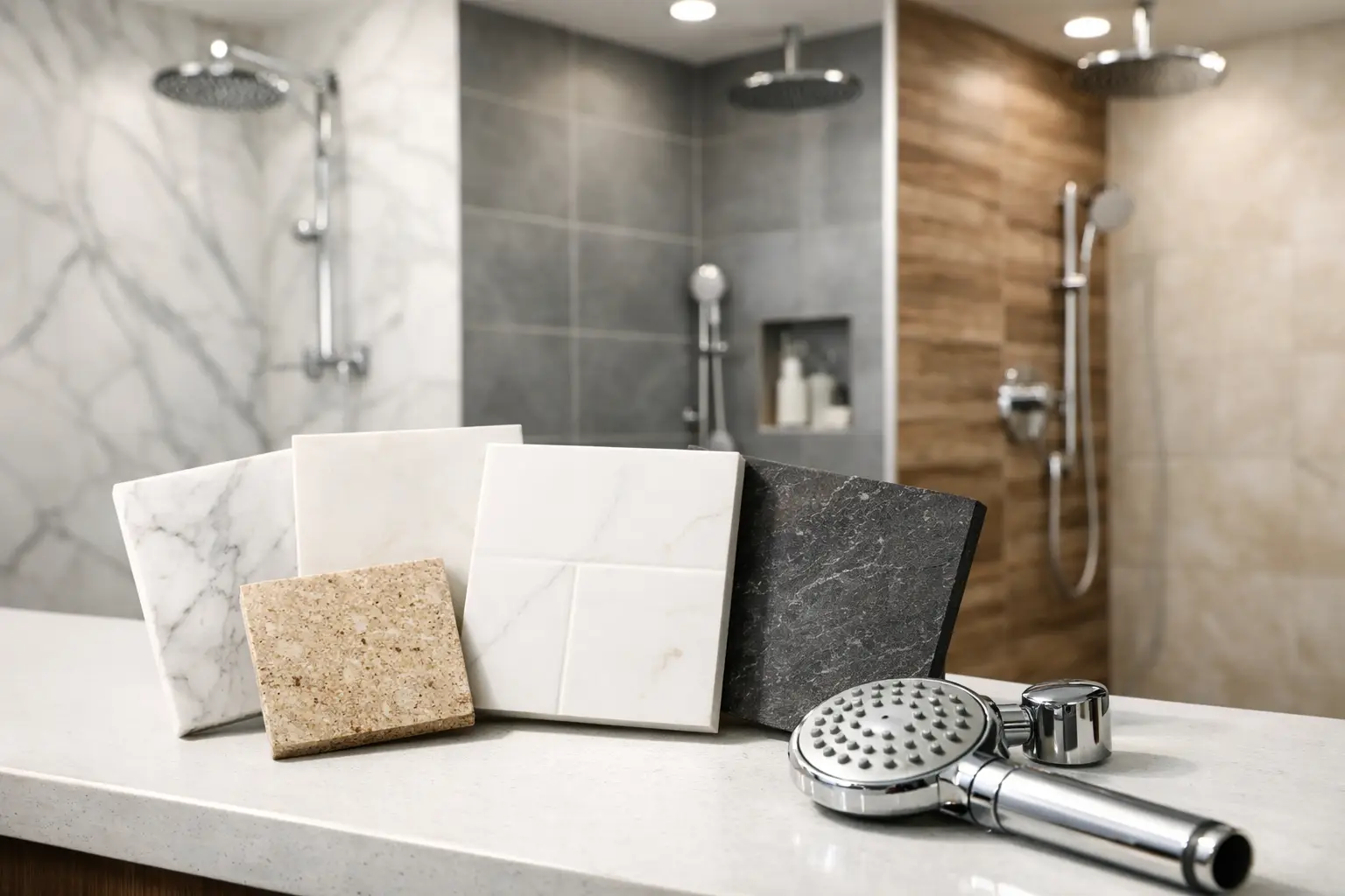 How to Choose Shower Wall Finishes