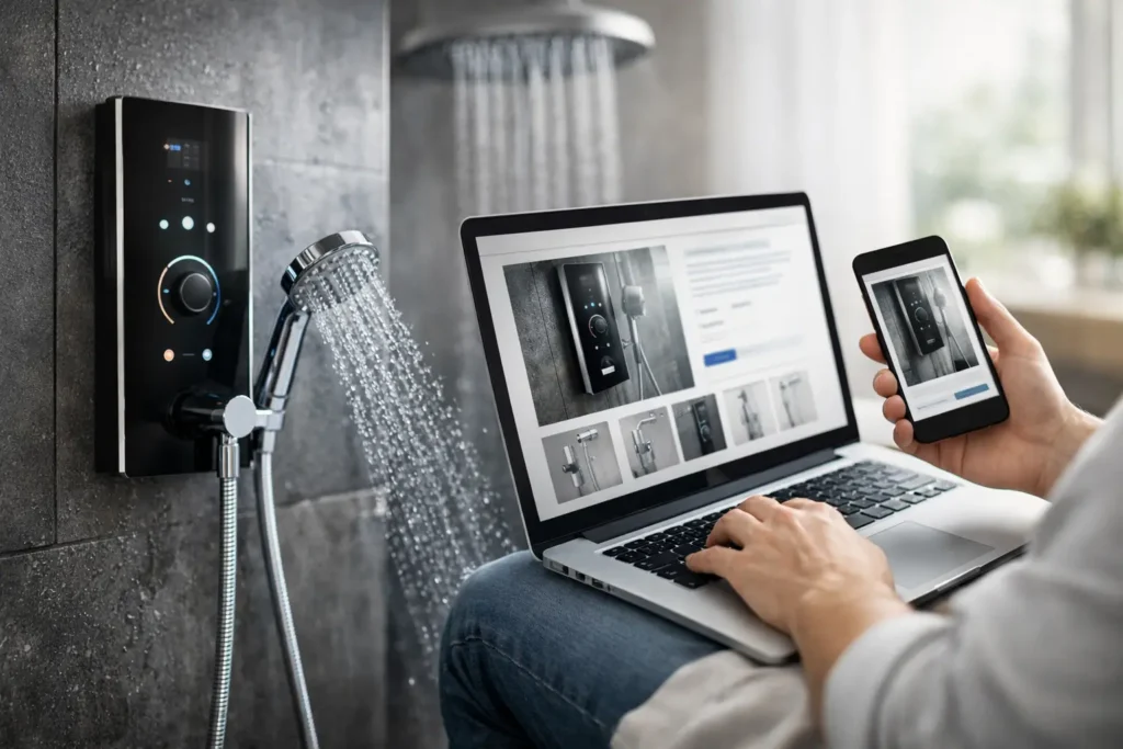The Digital Shower Buying Experience, Explained