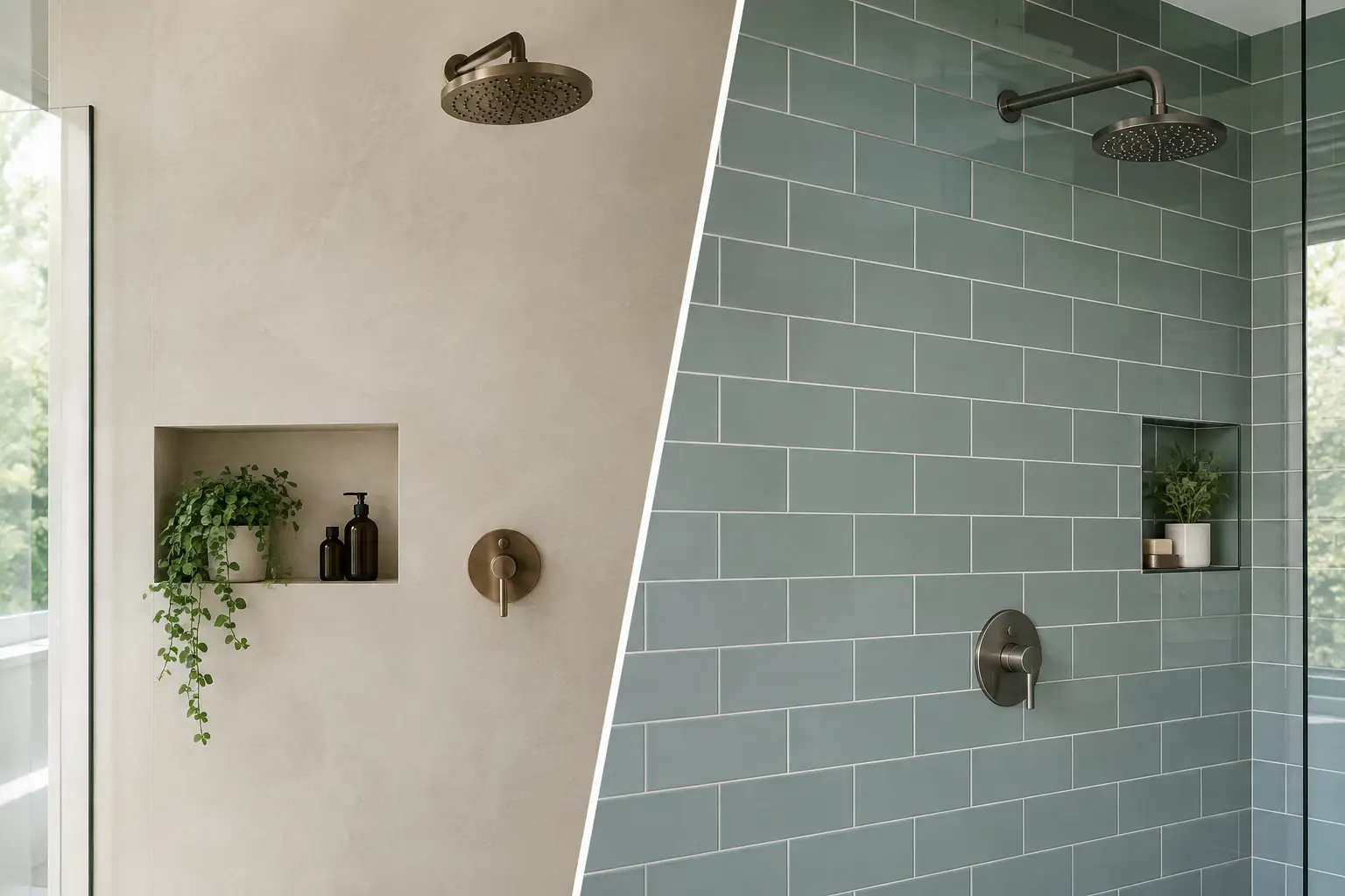Grout-Free Walls Versus Tile: What Wins?
