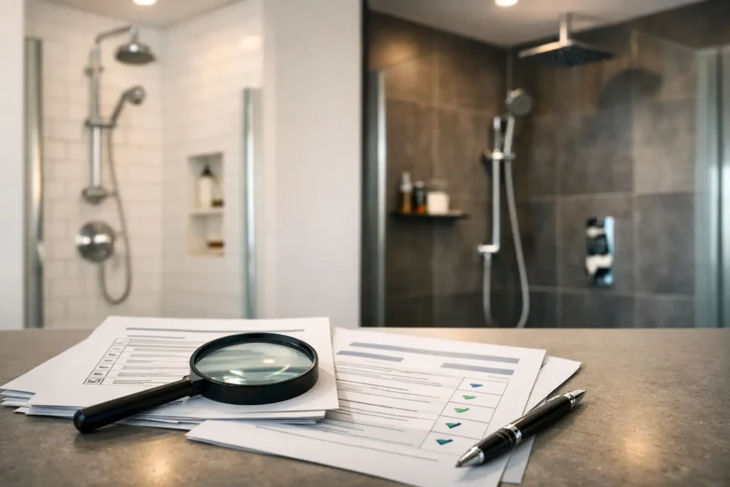 How to Compare Shower Warranties Without Guesswork