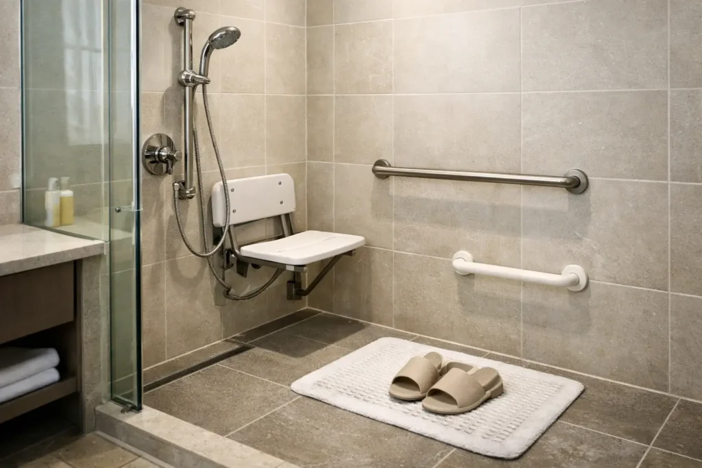 Walk In Shower Safety Features That Matter