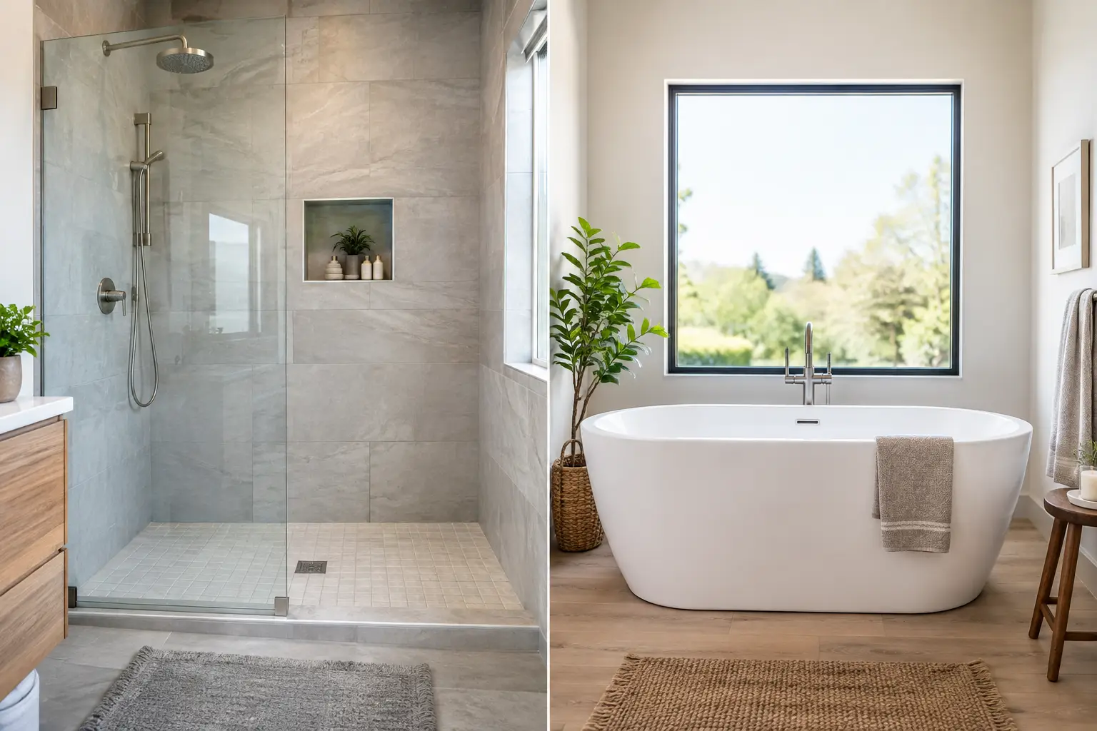 Walk In Shower Versus Bathtub: Which Fits?